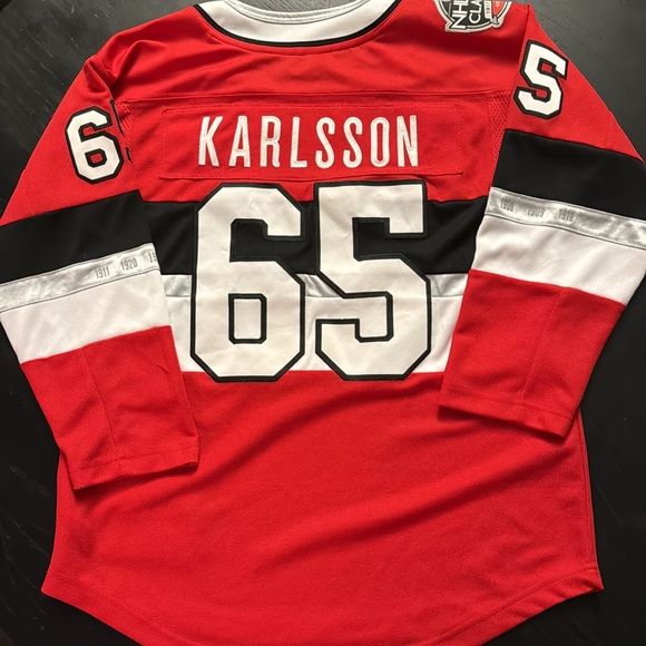 Ottawa senators winter classic jersey #65 Karlsson size L/XL - Picture 2 of 4